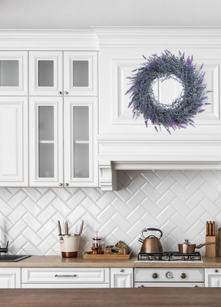DDHS 18'' Rustic Lavender Wreath